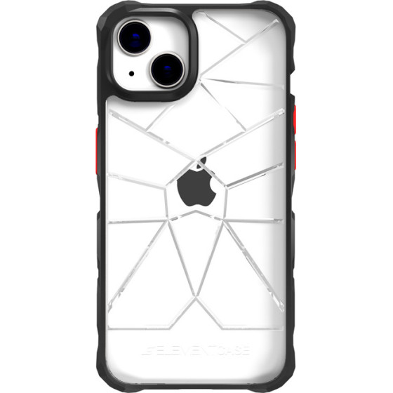 Element Case Special Ops X5 - Case For Iphone 14 (Mil-Spec Drop Protection) (Clear/Black) - (EMT-322-262FQ-02)