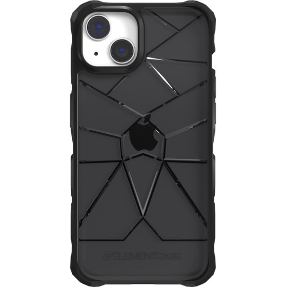 Element Case Special Ops X5 - Case For Iphone 14 Plus (Mil-Spec Drop Protection) (Smoke/Black) - (EMT-322-262FS-01)