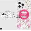 Kate Spade New York Magnetic Loop Grip - Magsafe Finger Holder (Pom Pom Pink) - (KS053402)