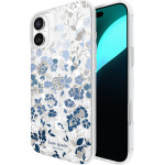 Kate Spade New York Protective Gems Magsafe - Case For Iphone 16 Plus (Flowerbed Blue) - (KS054380)