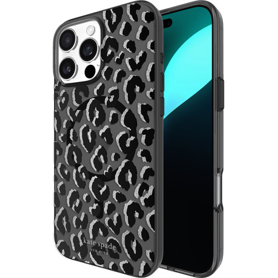 Kate Spade New York Protective Magsafe - Case For Iphone 16 Pro Max (City Leopard) - (KS055056)