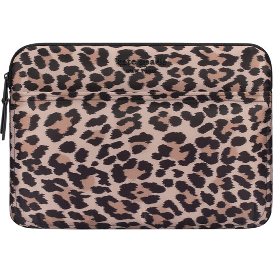 Kate Spade New York Puffer Sleeve - Macbook Pro 14'' / Notebook 14'' Cover (Classic Leopard) - (KS052910)