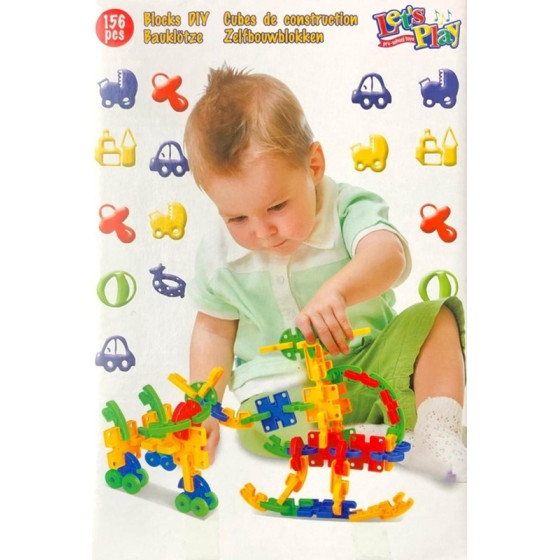 Let's Play Lets Play - A Set Of Construction Blocks For Children (Set 1) - (8711252008325SET1)