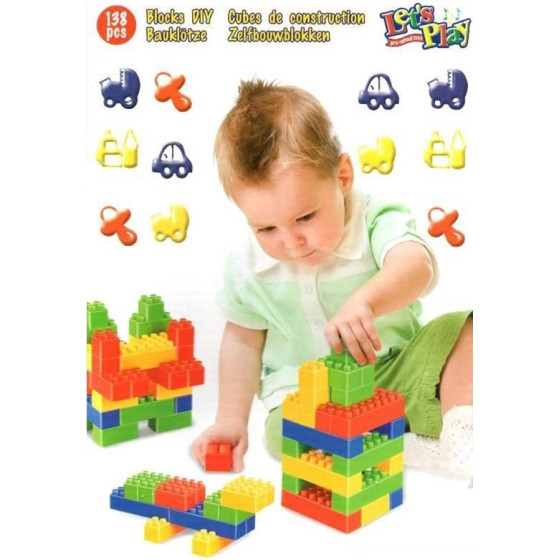 Let's Play Lets Play - A Set Of Construction Blocks For Children (Set 4) - (8711252008325SET4)