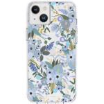 Rifle Paper Clear - Case For Iphone 14 Plus (Garden Party Blue) - (RP049276)