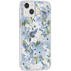 Rifle Paper Clear - Case For Iphone 14 Plus (Garden Party Blue) - (RP049276)