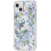 Rifle Paper Clear - Case For Iphone 14 Plus (Garden Party Blue) - (RP049276)