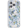 Rifle Paper Clear - Case For Iphone 14 Pro (Garden Party Blue) - (RP049230)
