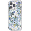 Rifle Paper Clear - Case For Iphone 14 Pro (Garden Party Blue) - (RP049230)