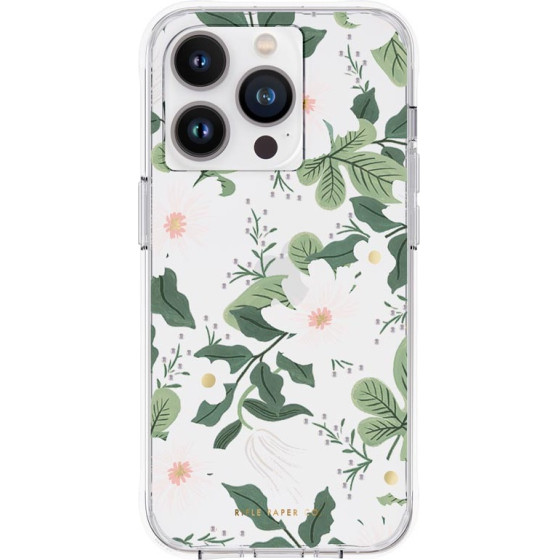 Rifle Paper Clear - Case For Iphone 14 Pro (Willow) - (RP049402)