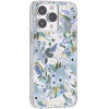 Rifle Paper Clear - Case For Iphone 14 Pro Max (Garden Party Blue) - (RP049320)