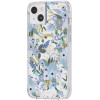 Rifle Paper Clear Magsafe - Case For Iphone 14 Plus (Garden Party Blue) - (RP049278)
