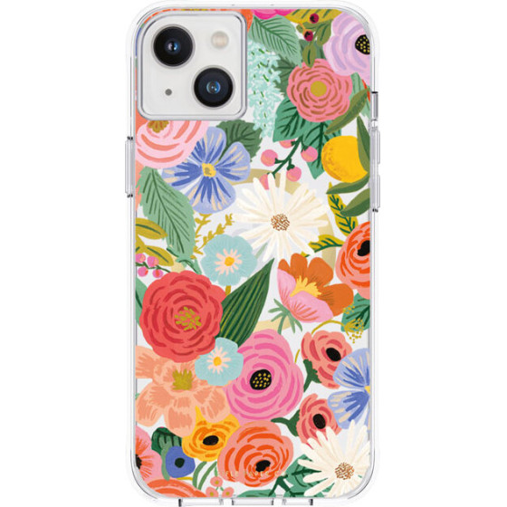 Rifle Paper Clear Magsafe - Case For Iphone 14 Plus (Garden Party Blush) - (RP049426)