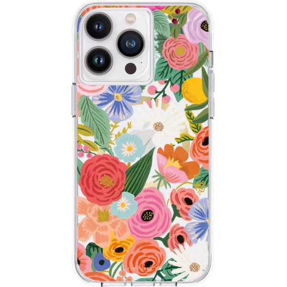 Rifle Paper Clear Magsafe - Case For Iphone 14 Pro Max (Garden Party Blush) - (RP049428)