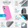 Speck Presidio2 Grip ClickLock & MagSafe - Case for iPhone 16 Plus (True Pink / Shocking Pink / White) - (150713-3249)