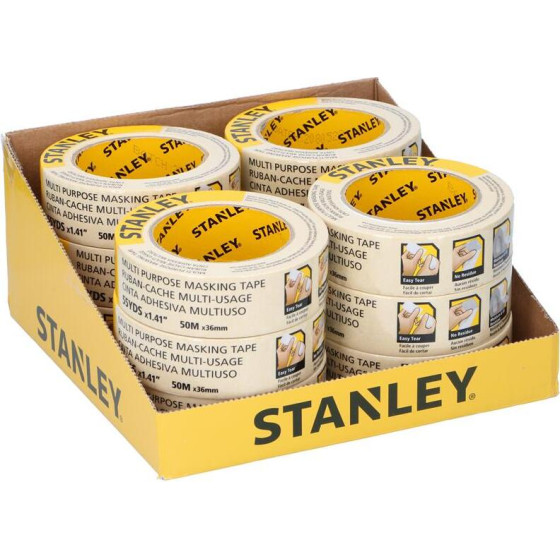 Stanley - Masking tape 3.6 x 500 cm - (688118200644)
