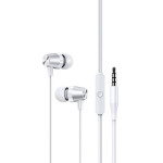 Usams EP-42 - 3.5 mm jack wired headphones (White) - (SJ475HS02-1)