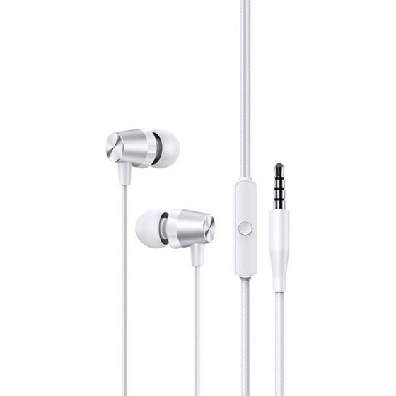 Usams EP-42 - 3.5 mm jack wired headphones (White) - (SJ475HS02-1)