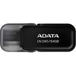 Adata USB-A 2.0 FlashDrive UV240, 64Gb - (AUV240-64G-RBK)