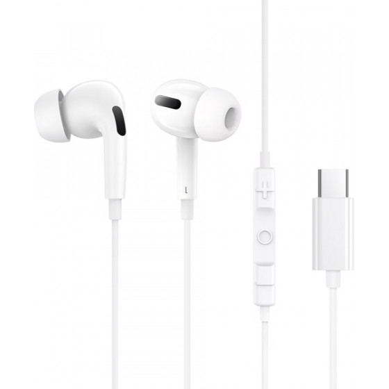 Baseus Handsfree USB-C Encok C18, White - (NGCR030102)