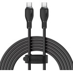 Baseus USB-C to USB-C Cable Pudding, 100W, 5A, 1.2m, Black - (P10355702111-00)