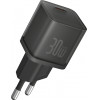 Baseus Wall Charger GaN5S, 30W, 3A, 1 x USB-C, Black - (P10162504113-00)