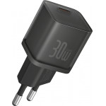 Baseus Wall Charger GaN5S, 30W, 3A, 1 x USB-C, Black - (P10162504113-00)