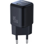 Baseus Wall Charger PicoGo, 45W, 3A, 1 x USB-C, Black - (P10176800123-00)