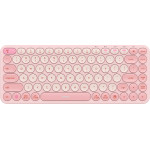 Baseus Wireless Keyboard K01A Tri-Mode, BT / Wi-Fi, Pink - (B00955503413-00)