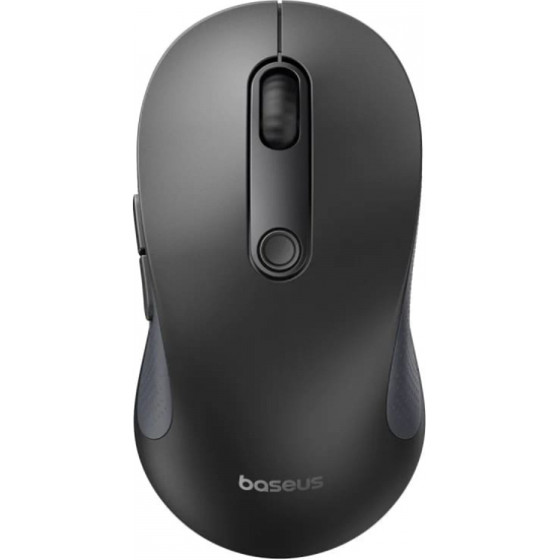 Baseus Wireless Mouse F02, 4000DPI, BT / Wi-Fi, Black - (B01055505111-01)
