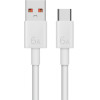Huawei USB-A to USB-C Cable , 66W, 6A, 1m, White - (04072004)