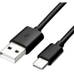 Samsung USB-A to USB-C Cable DG970BBE, 25W, 3A, 1.5m, Black - (GP-TOU021RFABW)