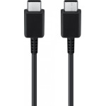 Samsung USB-C to USB-C Cable EP-DA705BBE, 25W, 3A, 1m, Black - (GP-TOU021RFBBW)