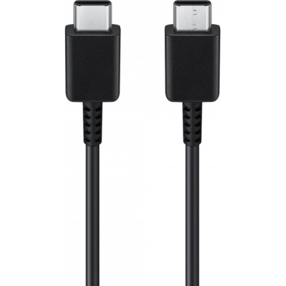 Samsung USB-C to USB-C Cable EP-DA705BBE, 25W, 3A, 1m, Black - (GP-TOU021RFBBW)