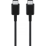 Samsung USB-C to USB-C Cable EP-DW767JBE, 25W, 3A, 1.8m, Black - (GP-TOU021RFCBW)