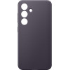 Samsung Vegan Leather Case for Galaxy S24 S921, Dark Violet - (GP-FPS921HCAVW)