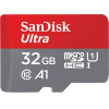 SanDisk microSDHC Memory Card Ultra, 32Gb, Class 10 / UHS-1 U1 - (SDSQUA4-032G-GN6MN)