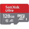 SanDisk microSDXC Memory Card Ultra, 128Gb, Class 10 / UHS-1 U1 - (SDSQUAB-128G-GN6MN)