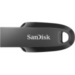 SanDisk USB-A 3.2 FlashDrive Ultra Curve, 64Gb - (SDCZ550-064G-G46)