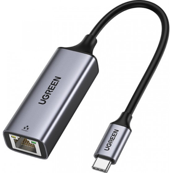 UGREEN Ethernet Adapter RJ45, USB-C, Grey - (CM199)