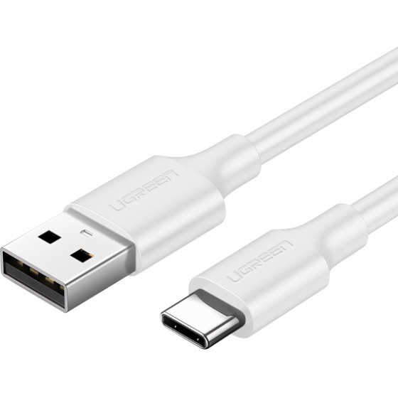 UGREEN USB-A to USB-C Cable US287, 60W, 3A, 1.5m, White
