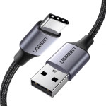UGREEN USB-A to USB-C Cable US288, 18W, 3A, 0.5m, Black