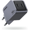 UGREEN Wall Charger Nexode Pro, 45W, 3A, 2 x USB-C, Grey - (X707)