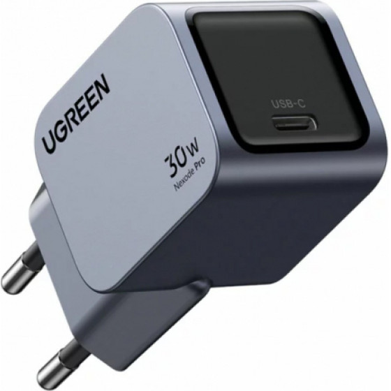 UGREEN Wall Charger X703 Nexode Pro, 30W, 3A, 1 x USB-C, Grey
