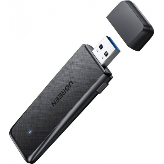 UGREEN Wi-Fi Adapter CM492, Dual Band, 1300Mbps, Grey