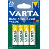 Varta Rechargeable NiMH Batteries , AA / LR6, 2100mAh, 4-Pack