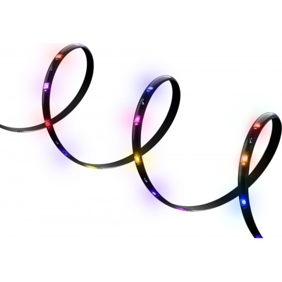 Yeelight Light Strip , Wi-Fi, OBSID RGBIC, 2m, Black - (YLFWD-0025)