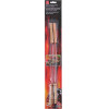 BBQ - skewers for skewers with a wooden handle, long 38 cm (4 pieces) - (8711252456539)