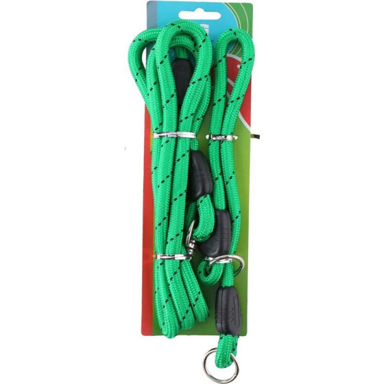 150 cm leash + 45 cm collar (green) - (8711252388526GREEN)