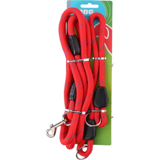 150 cm leash + 45 cm collar (red) - (8711252388526RED)
